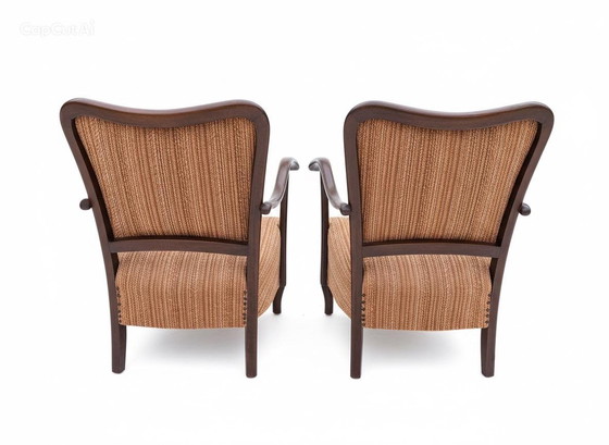 Image 1 of art deco fauteuils uit Hongarije, origineel