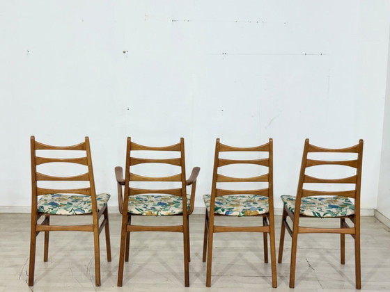 Image 1 of 4 sedie da pranzo di metà secolo, sedie da cucina, sedie vintage