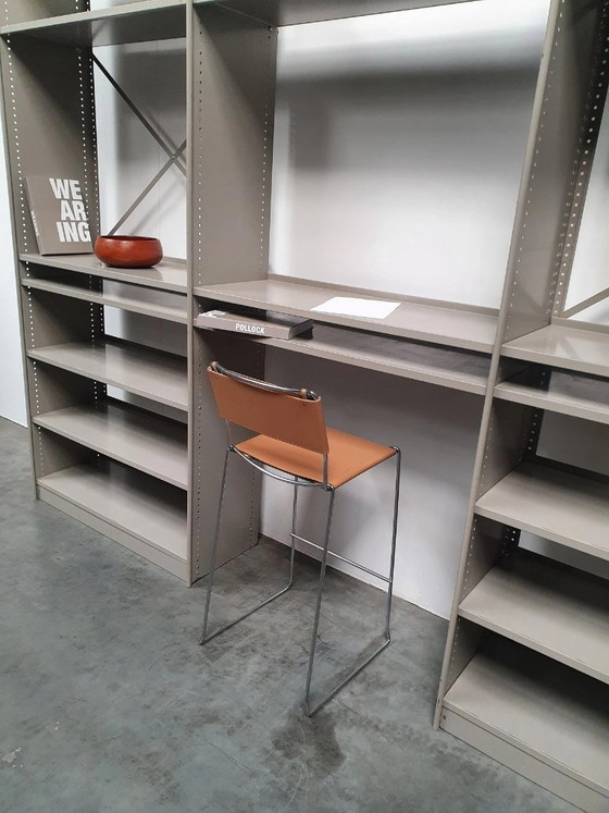 Image 1 of Scrivania Ahrend Stalux Friso Kramer anni '50 pensile vintage componibile