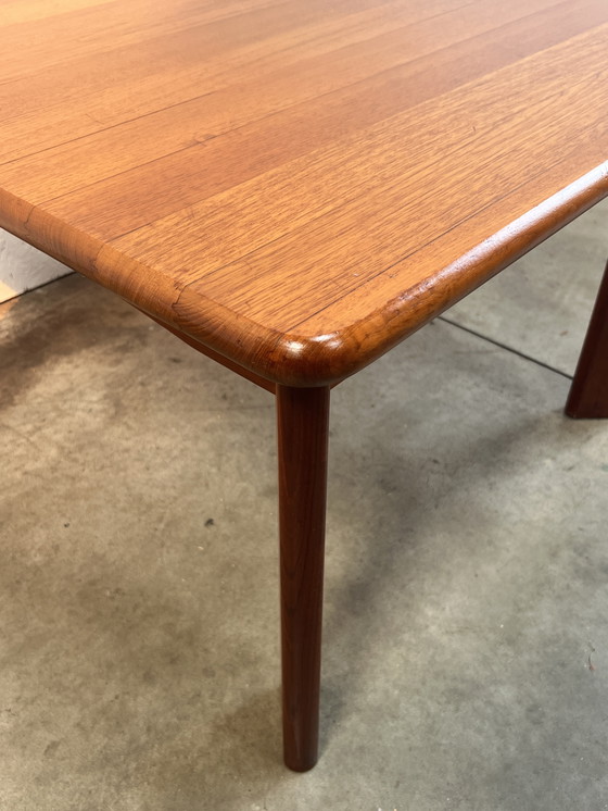 Image 1 of Viereckiger Couchtisch aus Teakholz, S. Burchardt-nielsen, Deutschland