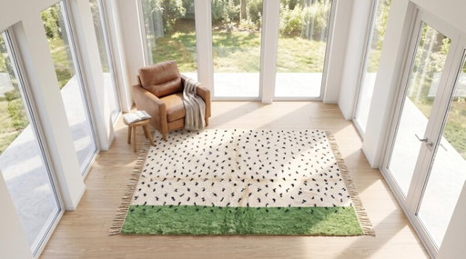 Handgeweven Marokkaanse tapijten | 100% natuurlijke wol 250cm x 250cm