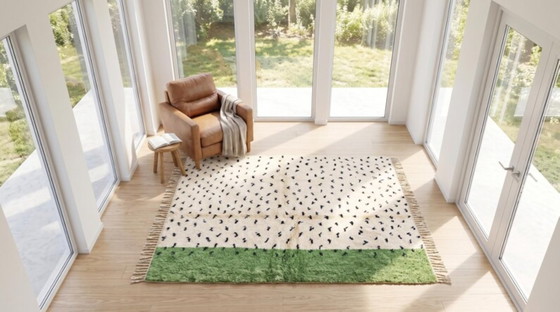 Image 1 of Handgeweven Marokkaanse tapijten | 100% natuurlijke wol 250cm x 250cm
