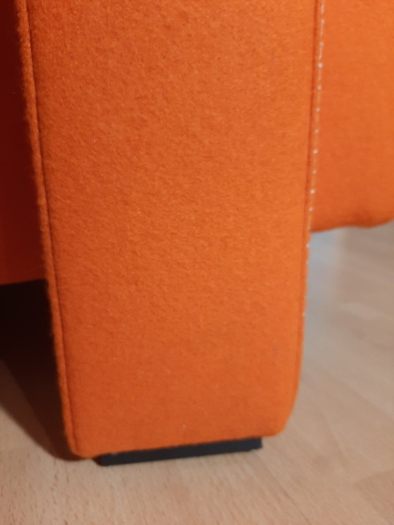 Image 1 of Cassina Utrecht 637 Nuovo mai usato in panno di lana Ruggine arancione (Serie 13L) Punto cavallo