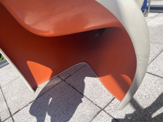 Image 1 of Divano Driade MT2 bianco-rosso, divano da esterno, design, Tokyo Pop, Arad