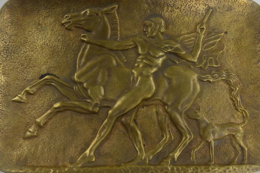 Max Le Verrier, large Bellerophon platter.