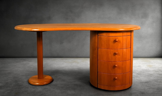 Image 1 of Schreibtisch aus massivem Teakholz von C.F. Christensen für CFC Silkeborg