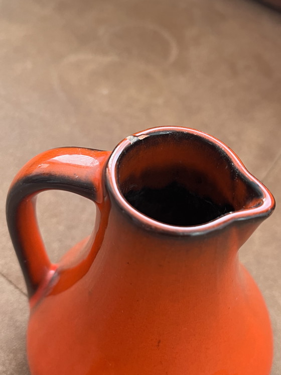 Image 1 of Brocca in ceramica di metà secolo BÜCKEBURG n. 71, ceramica della Germania occidentale