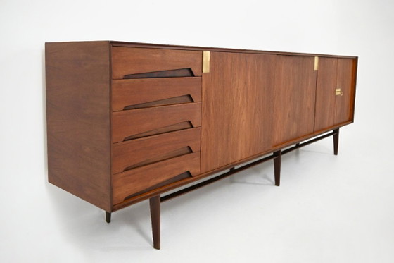 Image 1 of Enfilade par Edmondo Palutari pour Dassi Mobili Moderni, 1960