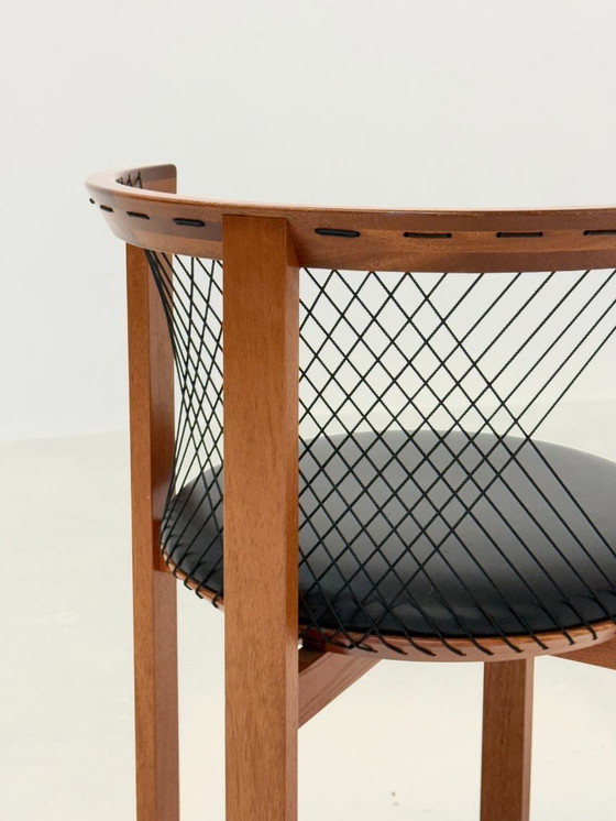 Image 1 of Ensemble de chaises Tranekær String par Niels Jørgen Haugesen