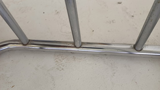 Image 1 of Chrome coat rack
