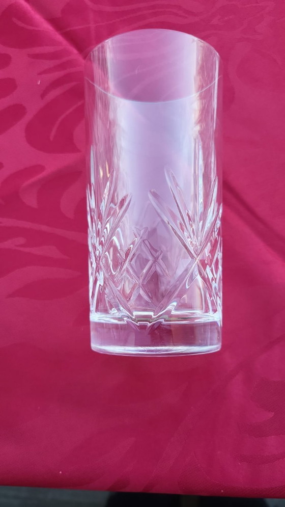 Image 1 of Bicchieri da acqua in cristallo di Parigi, Francia, 1970, set da 14