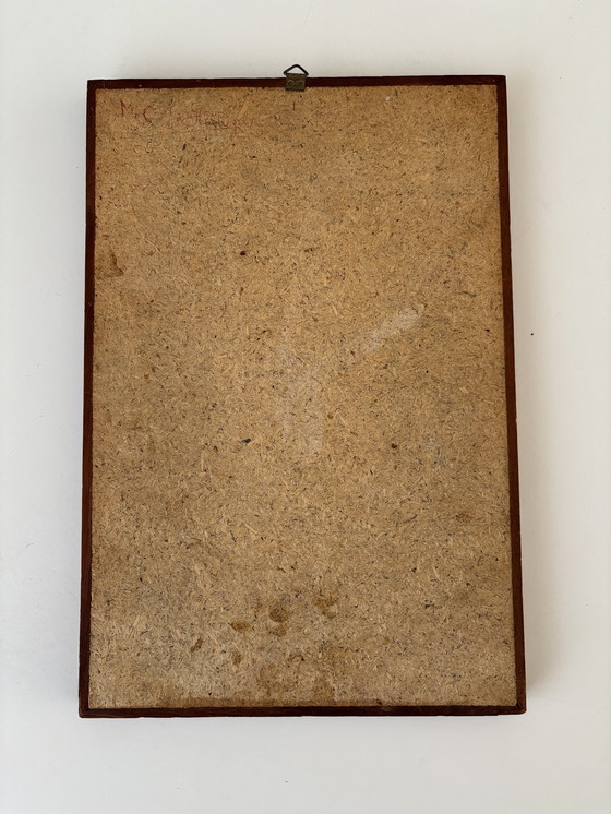 Image 1 of Vintage mozaïek spiegel jaren 80