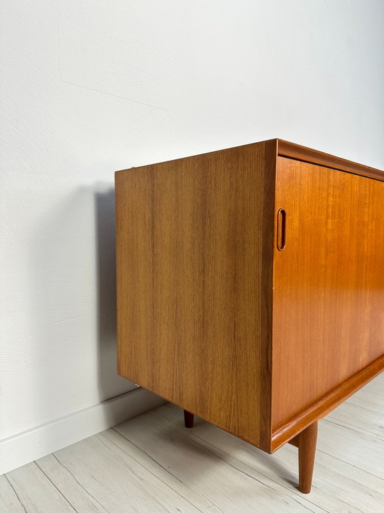 Image 1 of 1960S VINTAGE DANISH MID-CENTURY TEAK SIDEBOARD ‘OS29’ BY ARNE VODDER FOR SIBAST