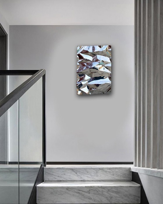 Image 1 of  "Waves in silver" Premium design