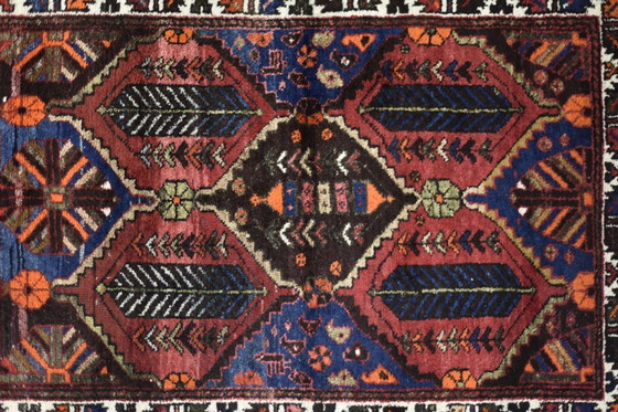 Image 1 of Tappeto Hamadan mediorientale vintage tessuto a mano, anni '60