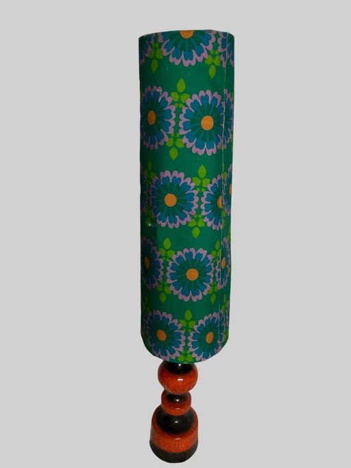 Vintage lamp in keramiek jaren 60-70