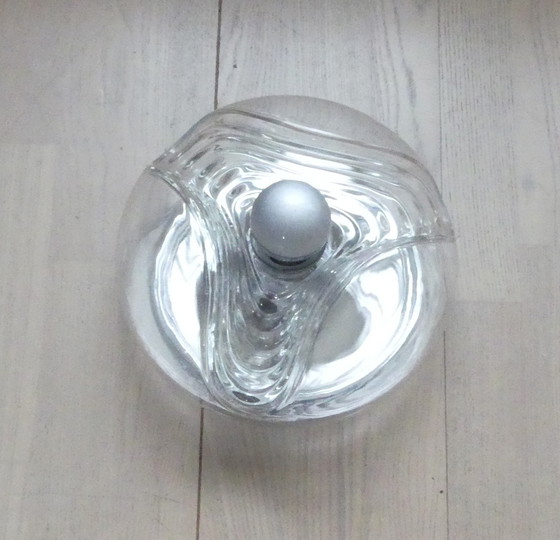 Image 1 of Peill & Putzler Wave ceiling lamp transparent Ø 26 cm UK1aEb