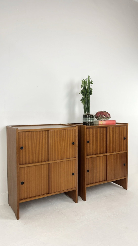 Ensemble de 2 tables de chevet – Vaisseliers, Métal, Scandinavian (photo 3 of 12)