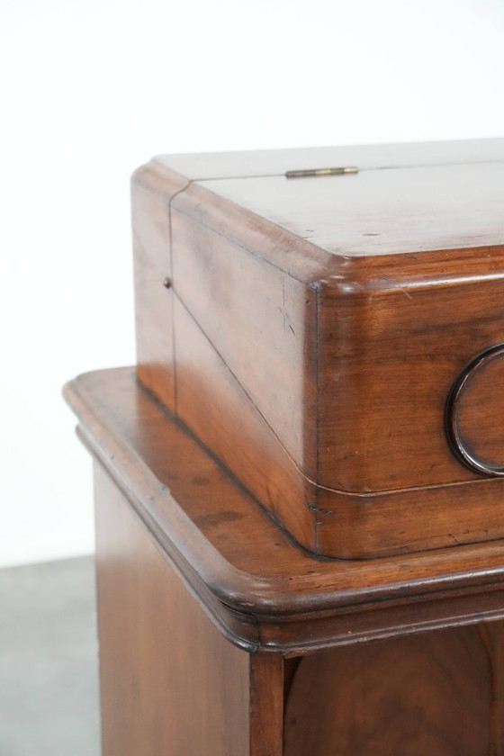 Image 1 of Antique standing desk/counter/English writing table from the 19th century