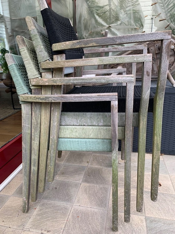 Image 1 of Buiten eettafel en stoelen