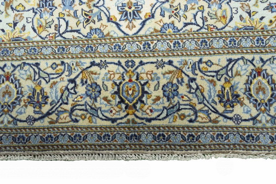 Image 1 of Kashan oriental rug - Hand-knotted from fine cork wool - 210 x 140 cm