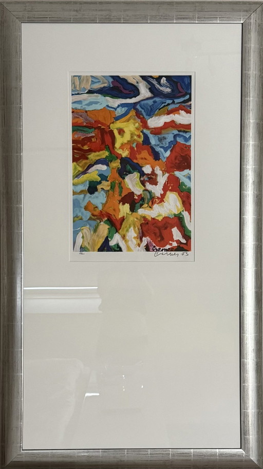 Serigrafía de Jan Cremer, 2003