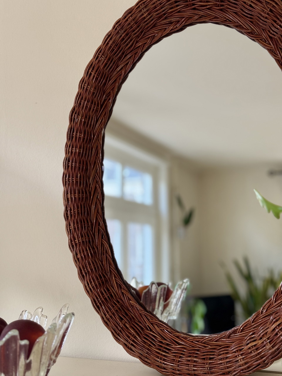 Deze Boho-wandspiegel Is Ontworpen Met Het Creatieve Gevoel En Perspectief Van Topontwerpers