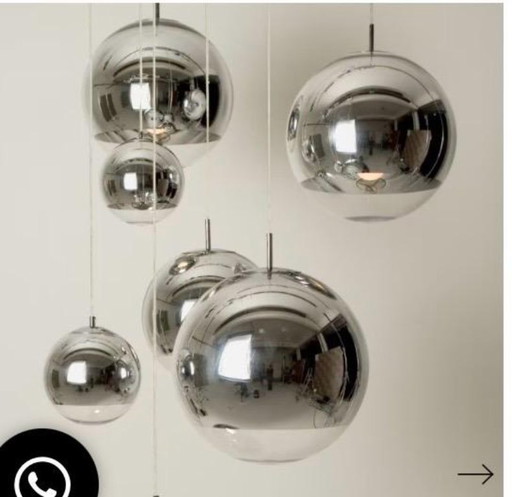 Tom Dixon Mirror Ball Chroom