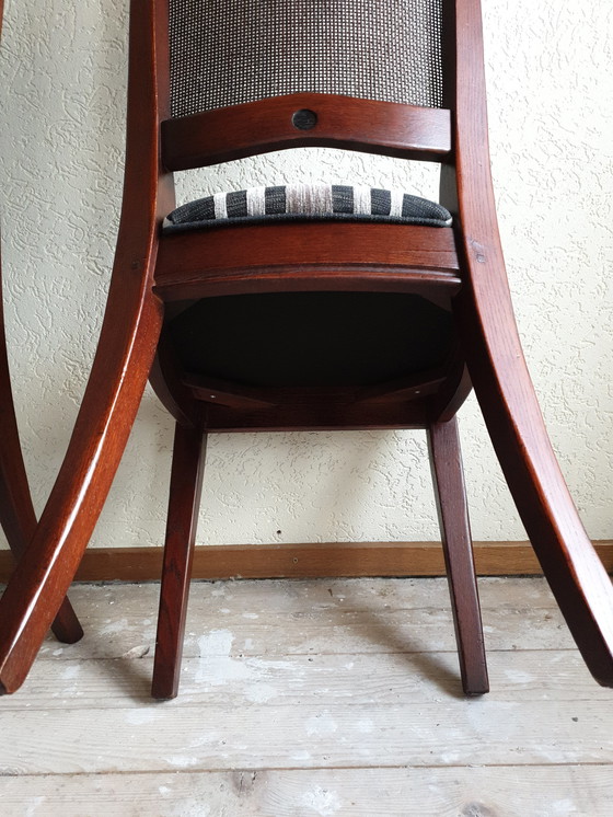 Image 1 of 6 Bannink Jugendstil Eetkamer Stoelen