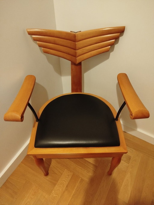 Silla de madera Diseño Massimo Scolari