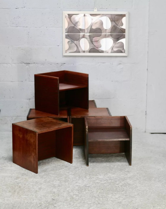 Image 1 of 3x Omkeerbare Haartafels