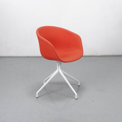 2x Hay AAC21 kuipstoel, oranje – draaistoelen, Metal, Textile