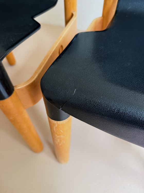 Vintage Thonet Flex 2000 Gerd Lange Chairs – Dining chairs, Plastic, Wood (photo 11 of 14)