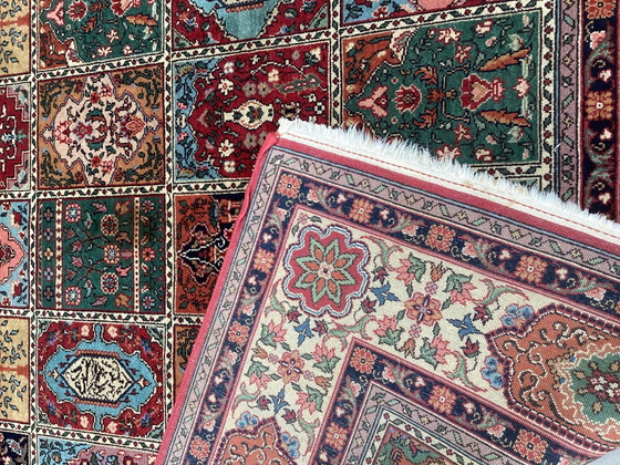 Image 1 of Vintage Moud Garden hand-knotted Persian rug Iran
