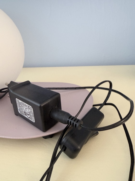 Image 1 of Vintage globe lamp on a plateau
