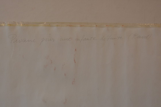 Image 1 of Peinture acrylique sans cadre sur papier W.Duyvendak Oegstgeest