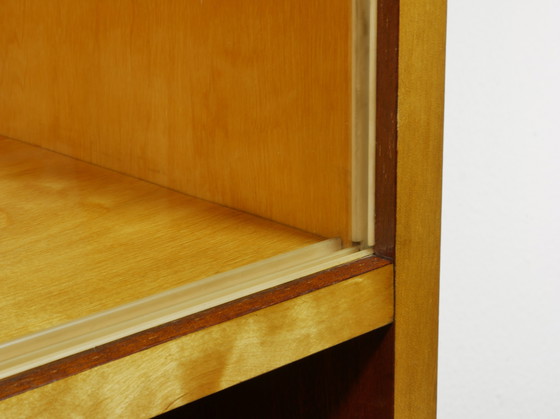 Image 1 of Highboard Vintage des années 60 - Vitrine de salon Mid Century - Made in Germany