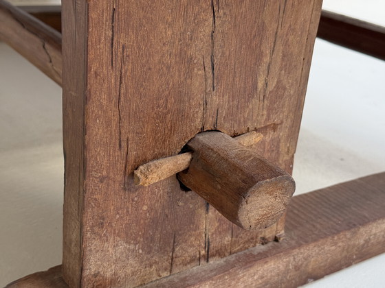 Image 1 of Wunderschöner, robuster Couchtisch aus Eiche | Handgefertigt