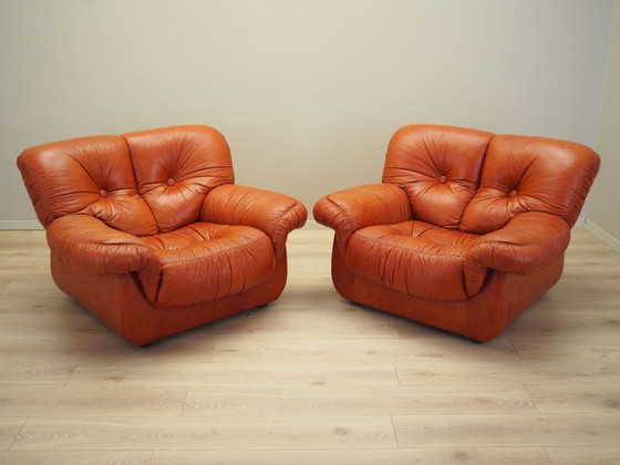 Image 1 of Chaise longue, design italien, années 1970, fabricant : PelleRossi