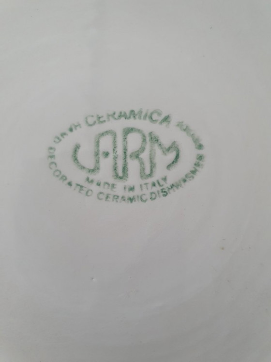 Image 1 of Grote vintage schaal - Ceramica ARM - Italië 37 cm