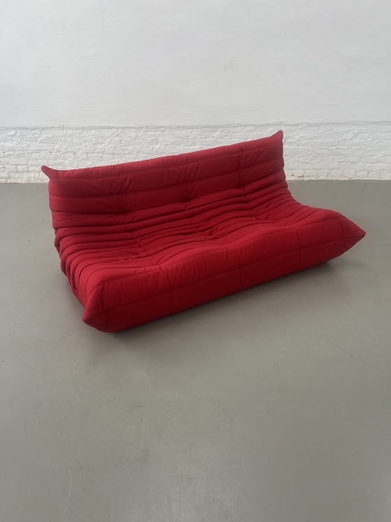 Image 1 of Divano Ligne Roset Togo 3 Posti Design Vintage Michel Ducaroy