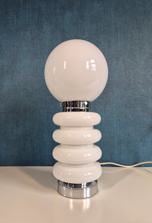 Lámpara de mesa vintage - Carlo Nason - Años 70