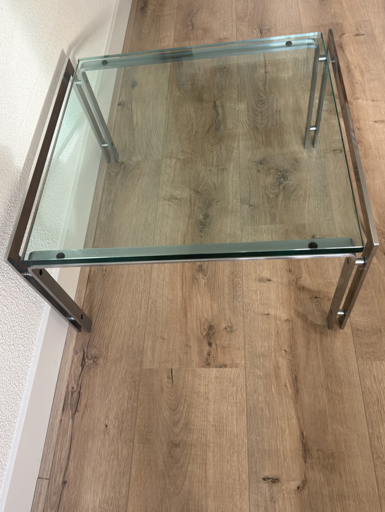 Image 1 of Table de salon vitrée de Metaform