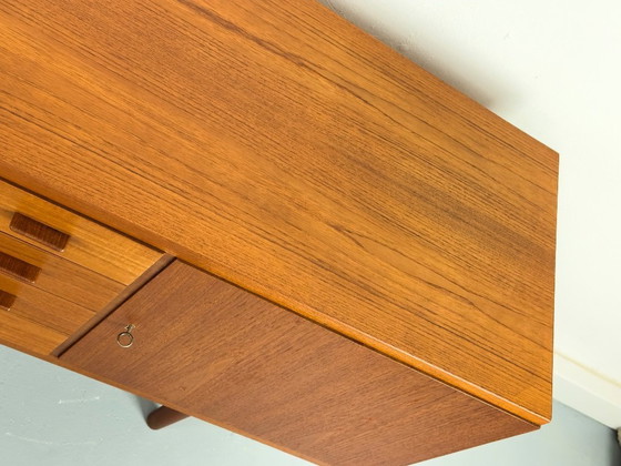 Image 1 of Teak sideboard by Hans J. Wegner for Ry Møbler, 1959