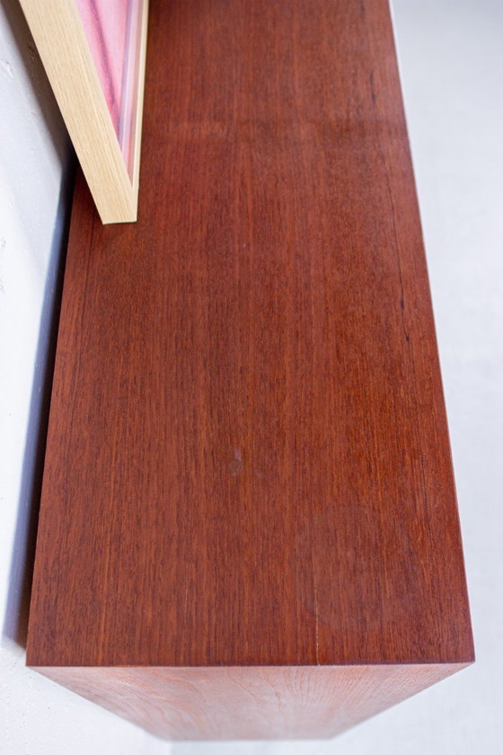 Image 1 of Vintage highboard cabinet chest of drawers sideboard Mid Century Danish