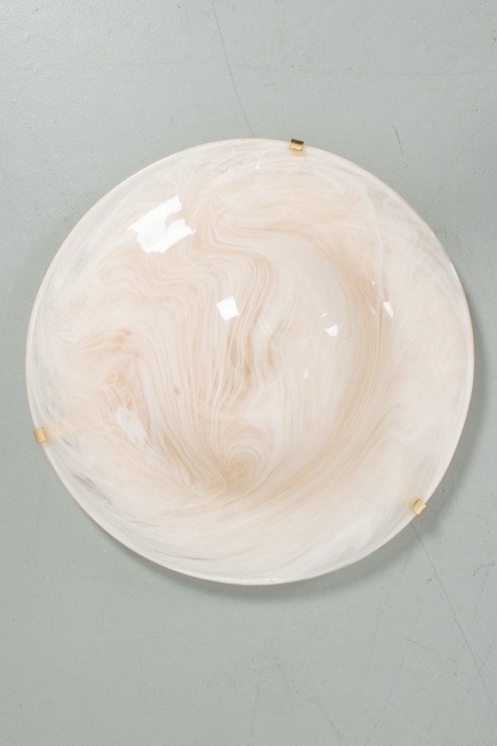 Image 1 of Große Glas-Deckenleuchte