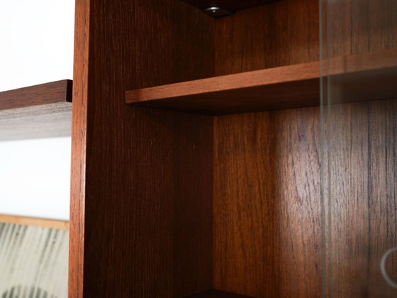 Image 1 of Teak wall unit PS System, Danish design, 1960s, manufactured by Randers Møbelfabrik