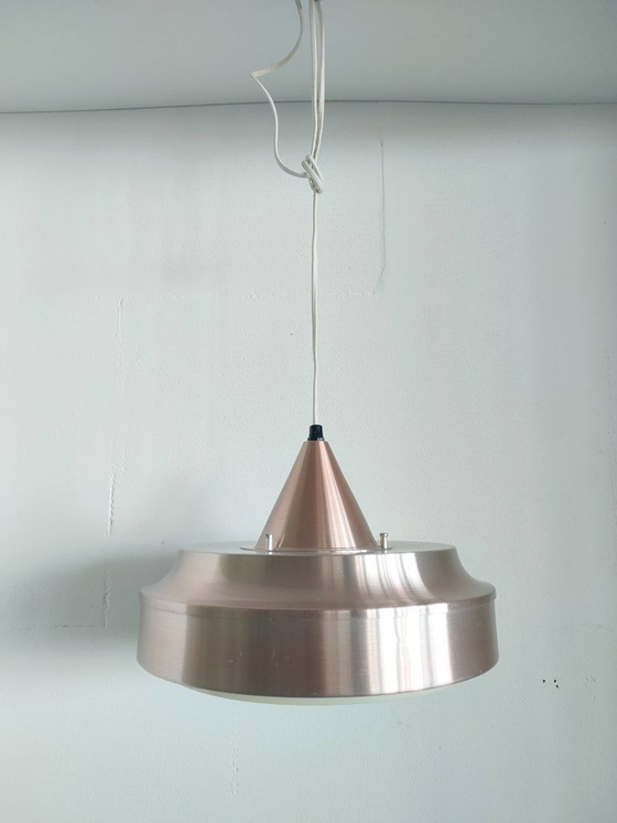 Image 1 of Deense (Scandinavische) ringlamp jaren 60 (zeldzaam model)
