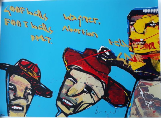 Herman Brood GOOFBALLS Handsigniert – Lithographien & Drucke, Papier (photo 5 of 5)