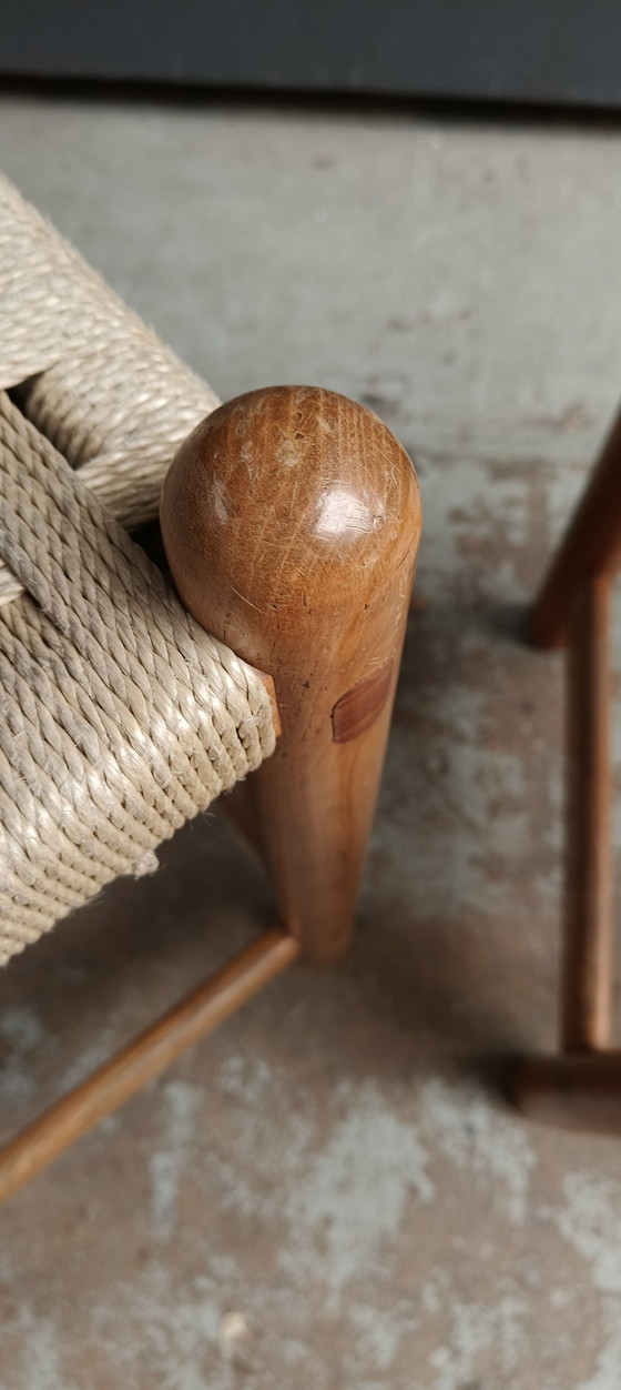 Image 1 of 2 taburetes daneses italianos de diseño de mediados de siglo de la década de 1960